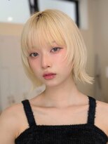 アンバー 池袋(amber)&nbsp;ウルフボブスタイル