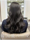 韓国風パーマ/コテ巻き風パーマ/クルムパーマ/髪質改善