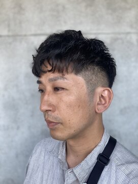 アンツ サザンリゾート 茅ヶ崎店(ANT'S Southern Resort) サーフカール/スパイキーショート/ブルーブラック/フェード