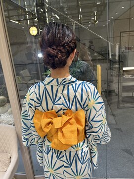 ゼスト フィーノ(ZEST fino) 【平林鼓】花火大会&夏祭りに浴衣着付けヘアセットでかわいく!