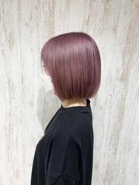 ゼルレーヴ(ZELE reve) pinkボブ