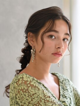 アース 溝の口店(HAIR&MAKE EARTH) ゆるふわアレンジ[溝の口/髪質改善/縮毛矯正/白髪ぼかし]