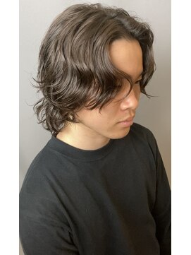 リア(Li'a) グランジパーマ×メンズボブ×名古屋グランジパーマ