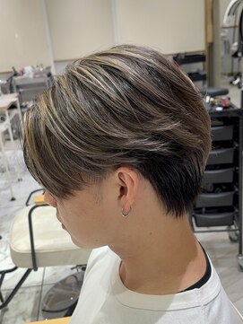 ゼスト フィーノ(ZEST fino) メンズバレイヤージュ/ハイライト/ホワイトメッシュ