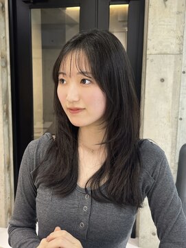 ナギ(nagi) ハッシュカット×シースルーバング