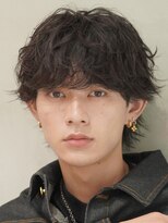 フィフス(fifth)&nbsp;原宿メンズルーズシャドウパーマ波巻スパイラルパーマ30代fifth