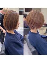 バンプ ギンザ(BUMP GINZA) 30代40代50代ショート白髪ぼかし銀座丸みくびれ井