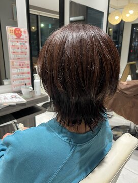 アース オーセンティック 新浦安店(EARTH Authentic) ウルフボブ