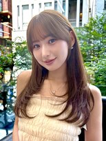 アンセンス バイ モードケイズ(ANSENS by Mode K's) レイヤーカット/顔周り/前髪カット/フェイスレイヤー/髪質改善