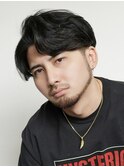 センターパートショート ニュアンスパーマ 大人 ビジネス 高松
