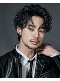 渋谷シャドウパーマスパイラルパーマルーズパーマセンターパート