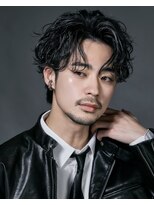 リップスヘアー 渋谷 annex(LIPPS hair)&nbsp;渋谷シャドウパーマスパイラルパーマルーズパーマセンターパート