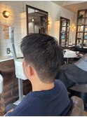 MEN’S HAIR/サーフカール/刈り上げセンターパート/印西市