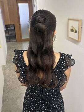 コタン(COTAN) hairarrange / hairset / halfup / カチモリ / リボン