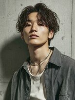 ダブルアール(RR MEN'S SALON)&nbsp;MEN’S/ニュアンスパーマ/ニュアンスウルフ/由比ヶ浜