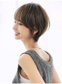 ニュアンス大人かわいいショートヘア20代30代40代50代