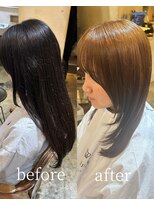 髪質改善と縮毛矯正の専門店 サンティエ(scintiller)&nbsp;髪質改善/縮毛矯正/美髪/艶髪/弱酸性縮毛矯正/美髪ストレート