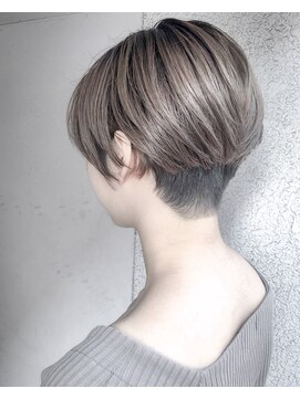 ヘアーアンドアトリエ マール(Hair&Atelier Marl) 【Marl外国人風スタイル】マニッシュショートボブ