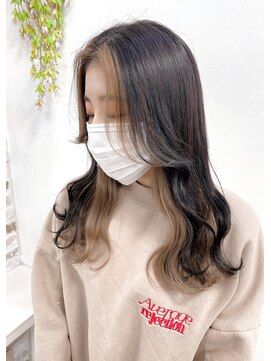 ロンムー(ronmuu) フェイスフレーミングに韓国っぽバングを添えて♪/ 韓国ヘア