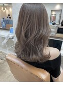 【FIGARO umeda】柔らか質感◎淡色ベージュカラー