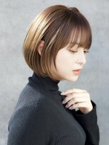 エインアンリー 表参道(AIN.ANLY.)&nbsp;前髪あり大人ショートボブ20代30代40代【AIN.表参道】川原大地