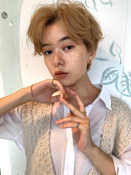 オブヘアー 宮崎台店(Of HAIR) ハイトーン・ハンサムショート