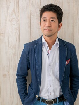 トニーアンドガイ メン 与野駅前店(TONI&GUY MEN) 爽やかアップバングツーブロックショートb
