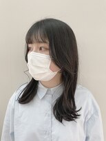 イーエル グランデ(e.ll grande)&nbsp;韓国ヘア　前髪　大人可愛い