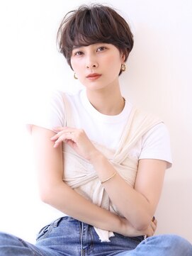 オーロ 宝塚店(ORO) 【大人可愛い20代30代40代丸み前下がりショートボブひし形】