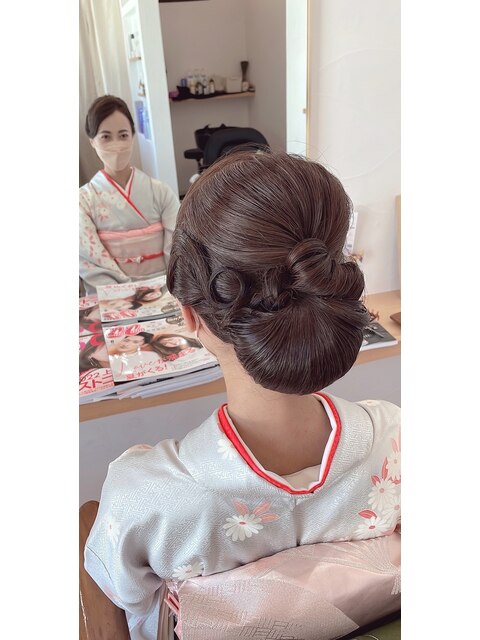 和装ヘアセット