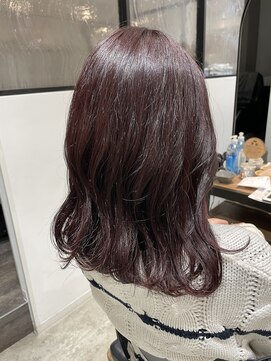 ビヨウシツ ポスタ ピンクラベンダー　正木ゆかり