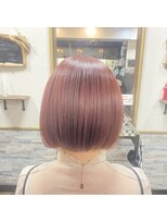 ヘアーズ ベリー 阪神御影店(hairs BERRY) ピンクボブ