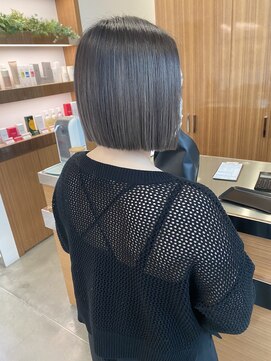 カッツ 駅家店(CUT S) プツッと切りっぱなしボブ〇