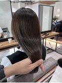 【ADORE横浜】髪質改善ストレート×ラベンダーグレー