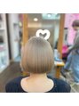 ホログラム ロッポンギ ヘアー(HOLOGRAM ROPPONGI HAIR) ハイトーンでもツヤって残るんですよ！