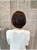 丸みショートボブ