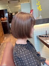 オックスクリエーション OX CREATION 桃山 洗練された大人ボブ