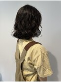 いつものボブに飽きた方必見お手入れ楽チン◎肩上ボブパーマ