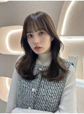 髪質改善＊ダークブラウンフェミニンロング＊美髪【Zina藤崎】