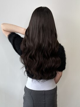 ビセ(VISE) ★ダークモカブラウンのエクステでまるだ寺 地毛