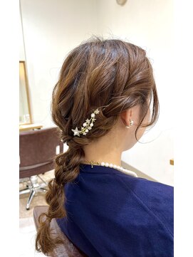 エミュー 笠間店(emu) 編みおろしアレンジ