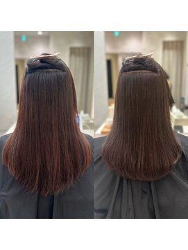 シンズ 銀座(sins) sinsでつくる時短ツヤストレート[30代40代50代60代]