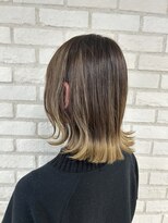 アッシュ 稲田堤店(Ash) 切りっぱなしボブ×外ハネ