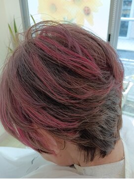 エイチ エアー ダヴ H air DAV調布北口 バレイヤージュハイライト