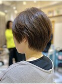 ウェーブミディアム似合わせカットメルティカラー縮毛矯正北千住
