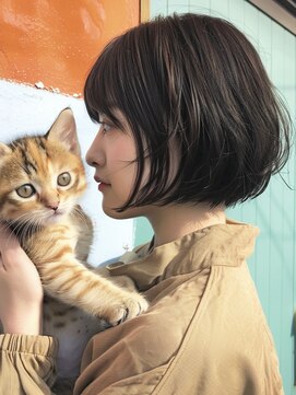 アルトリスト(Altruist Aging×HAIR&SPA) ★ダークアッシュ大人ガーリーボブ着物似合わせカット/髪質改善