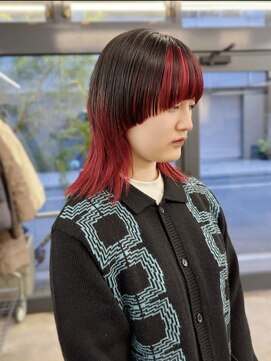 エルメ クラマエ(Elme) マッシュウルフ×デザインカラー★