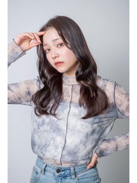 ルフュージュ バイ プロデュース 相模大野店(Refuge by Produce) チョコレートブラウン/ゆるふわウェーブ