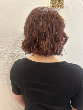 キキ(kiki) 【サノユイ】ふわふわボブパーマ