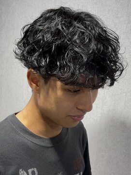 ロルカ 池袋店(Rolka) 【波巻きスパイラル】マッシュ/メンズパーマ/メンズカット/池袋